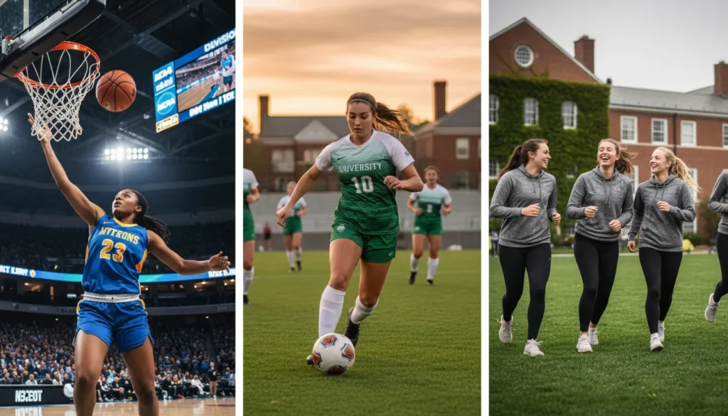 college sports divisions explained NCAA Division 1 2 3 differences student athletes